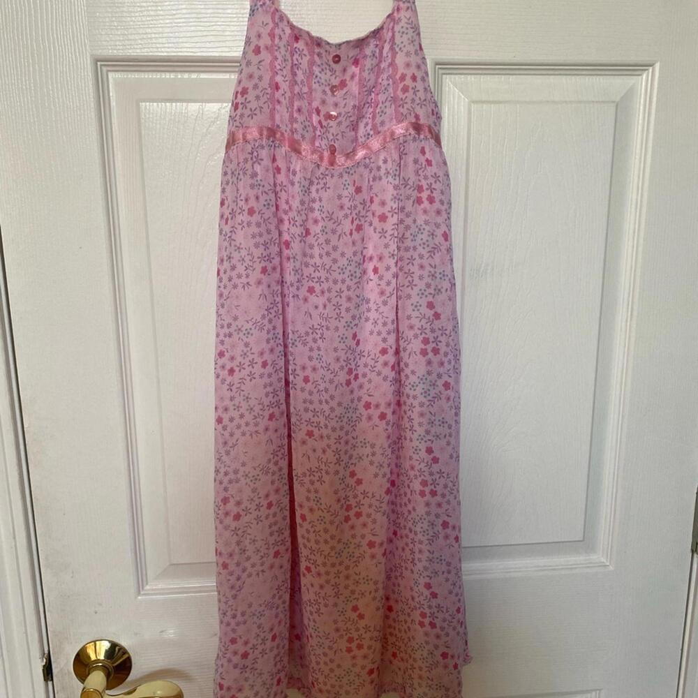 Cherokee Pink Ruched Halter Sundress